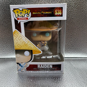 Funko Pop #538 Mortal Kombat Raiden FRENLY BRICKS - Open 7 Days