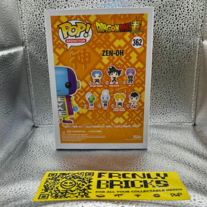 Pop Vinyl Dragon Ball Z 362 Zen-Oh FRENLY BRICKS - Open 7 Days