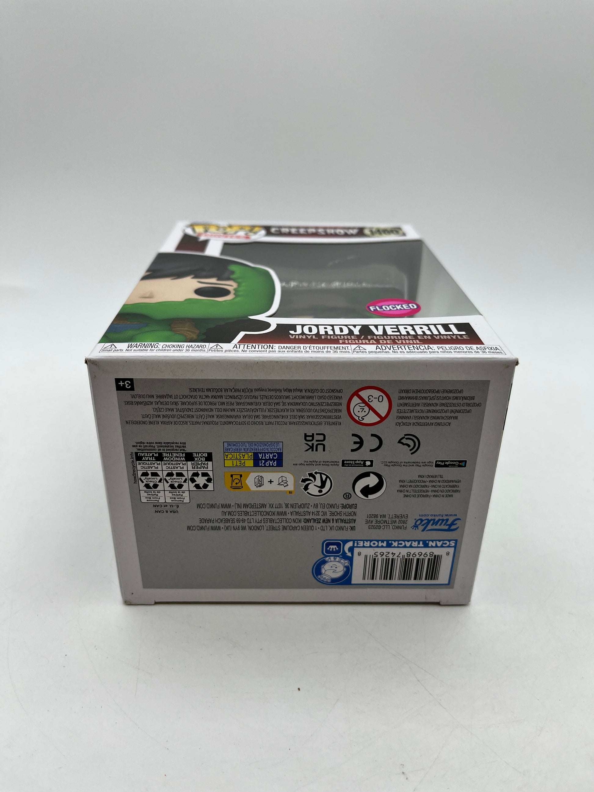 Funko POP! Movies Creepshow - Jordy Verrill #1460 - Flocked Vinyl Collectable FRENLY BRICKS - Open 7 Days