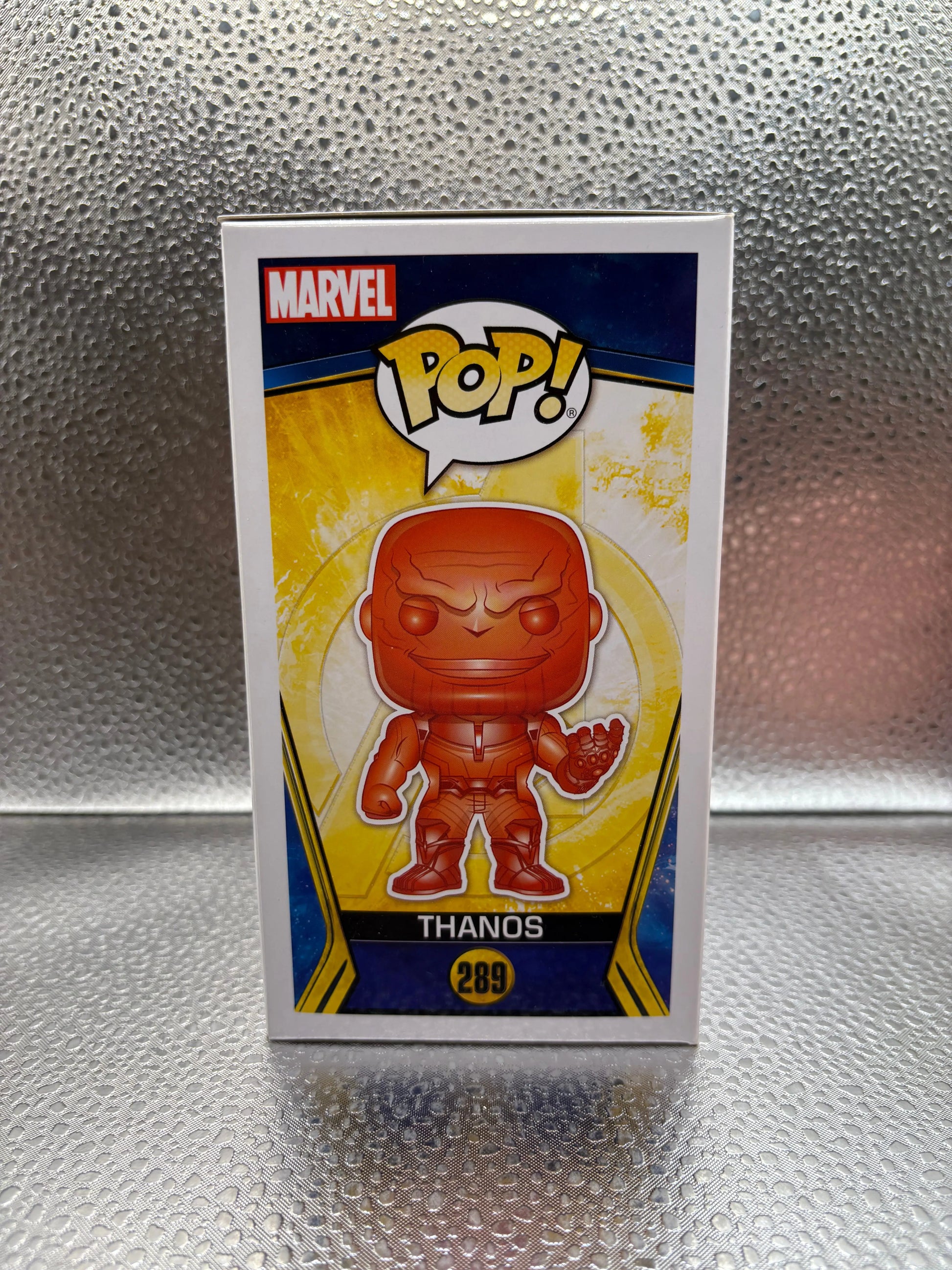 Funko Pop Vinyl #289 Marvel Thanos red FRENLY BRICKS - Open 7 Days