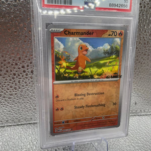 Charmander EB Games Exclusive 2023 004 Gem Mint 10 PSA GRADED Slab Pokemon TCG FRENLY BRICKS - Open 7 Days