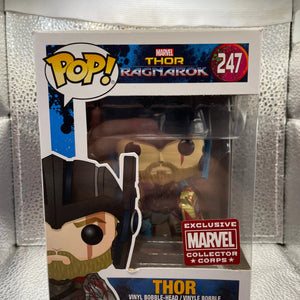 Funko Pop! Thor #247 Marvel Collector Corps Vinyl Figure Ragnarok FRENLY BRICKS - Open 7 Days