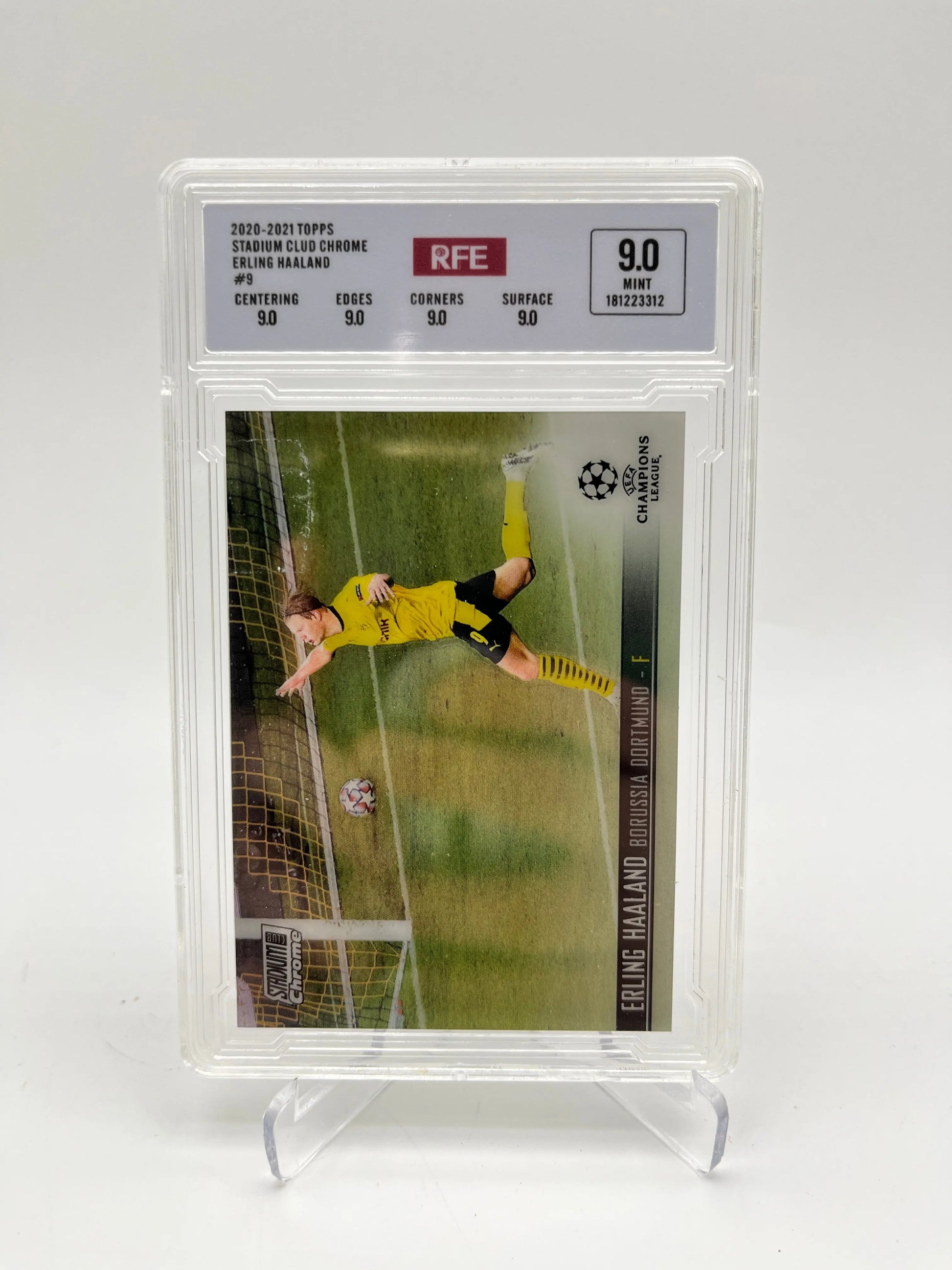 Soccer Champions League Graded Player Cards Lot FRENLY BRICKS - Open 7 Days