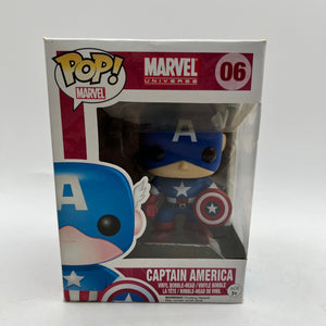 Funko POP! Marvel - Captain America #06 - Vinyl Collectable FRENLY BRICKS - Open 7 Days