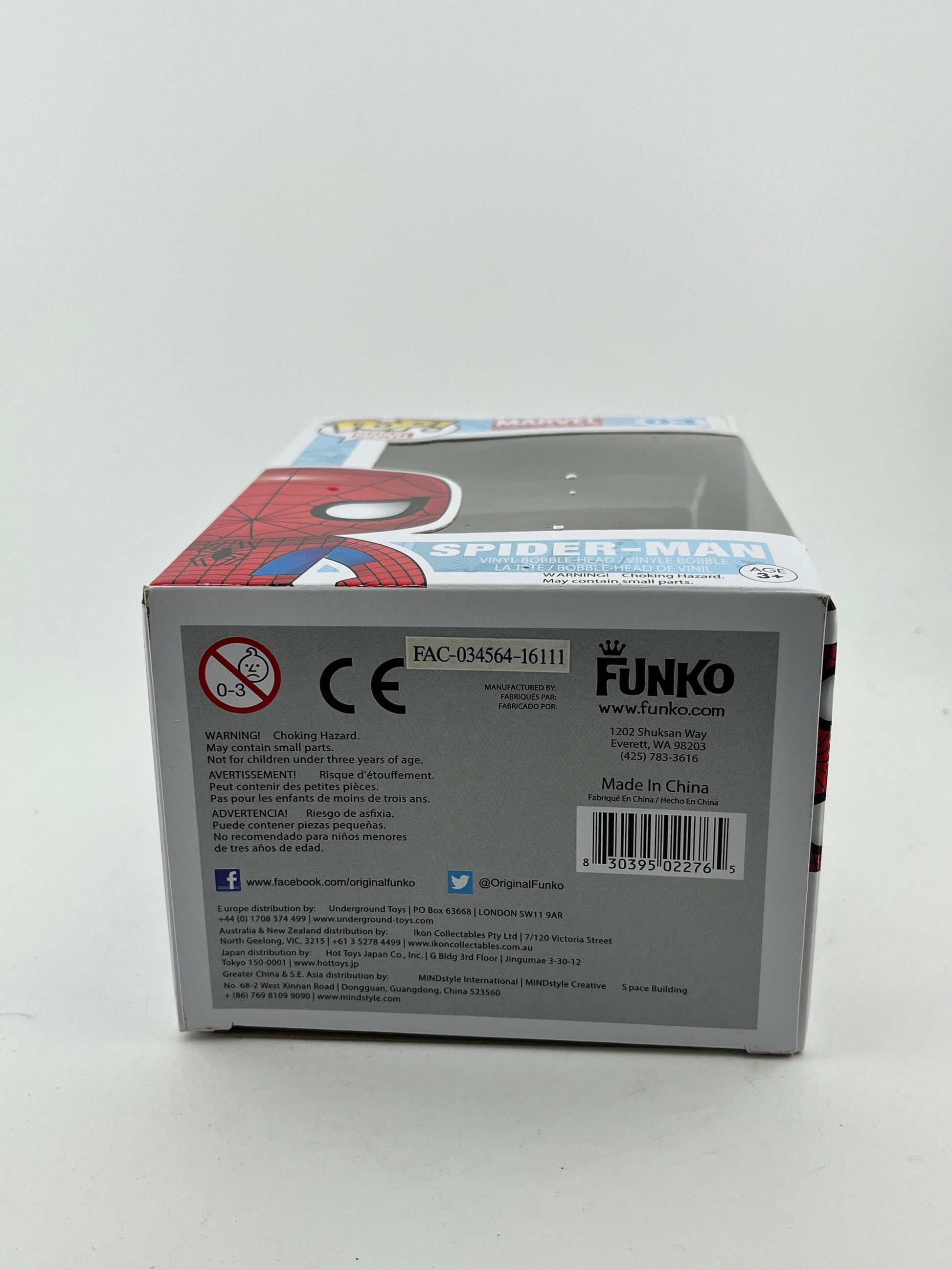 Funko POP! Marvel - Spider-Man #03 - Good Condition - Vinyl Collectable FRENLY BRICKS - Open 7 Days