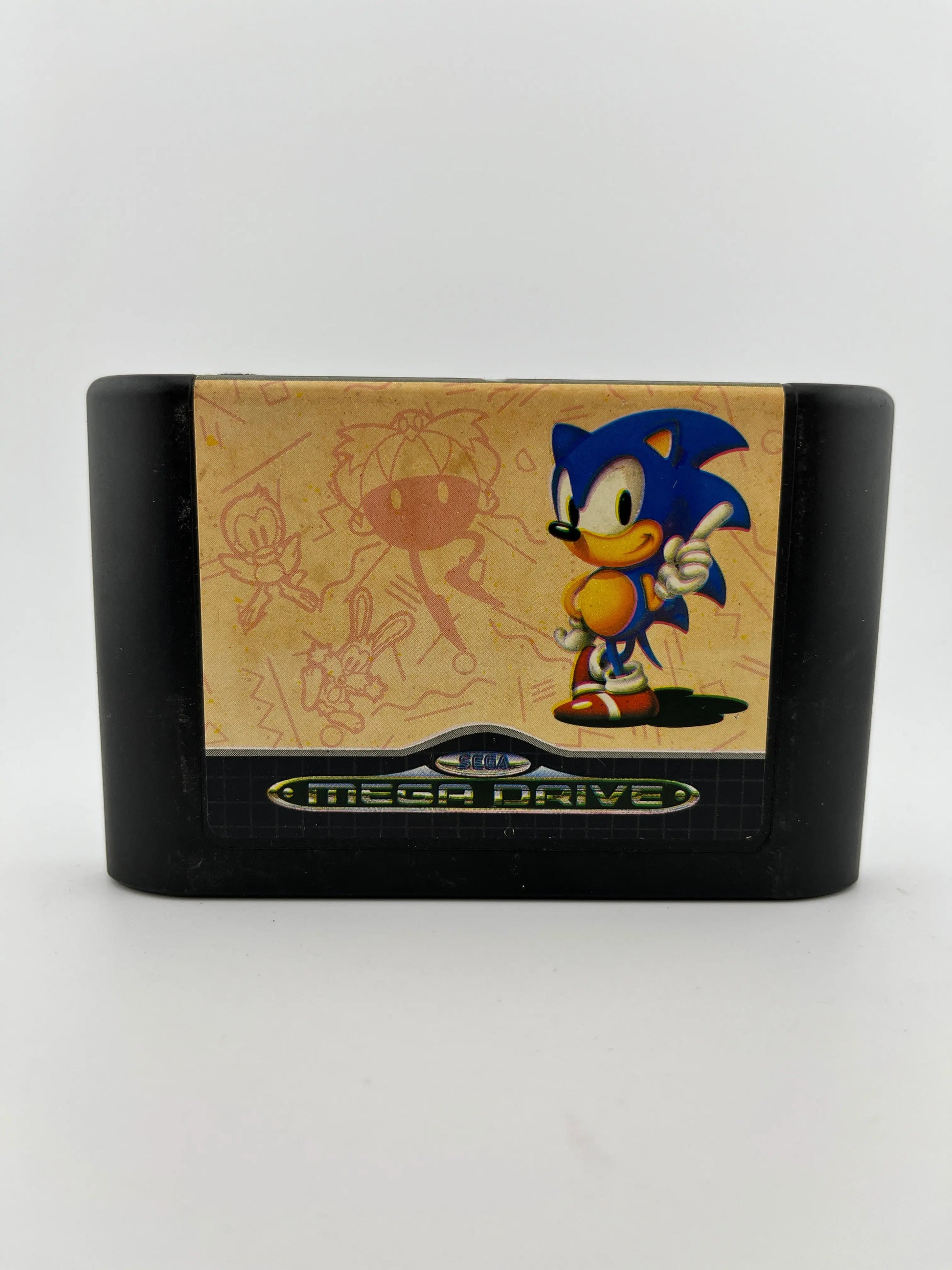 Sonic the Hedgehog 1991 Sega Mega Drive - Instructions + Case - untested FRENLY BRICKS - Open 7 Days