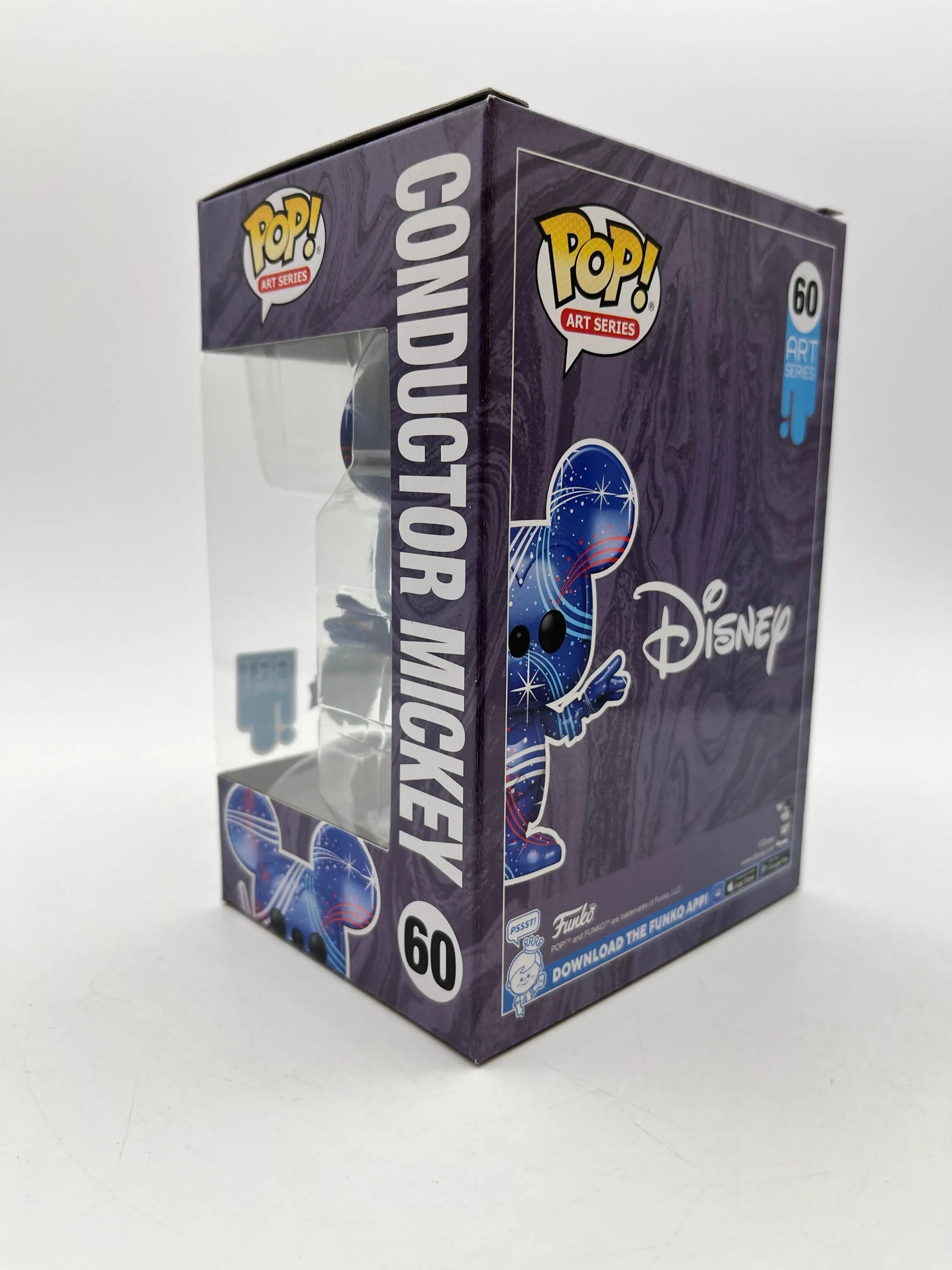 Funko POP! Disney Art Series Limited Edition Conductor Mickey #60 FRENLY BRICKS - Open 7 Days