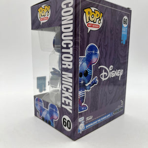 Funko POP! Disney Art Series Limited Edition Conductor Mickey #60 FRENLY BRICKS - Open 7 Days