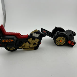 Parts For Tyco Crash Dummies Black Motorcycle Chopper Bike - 1991 FRENLY BRICKS - Open 7 Days