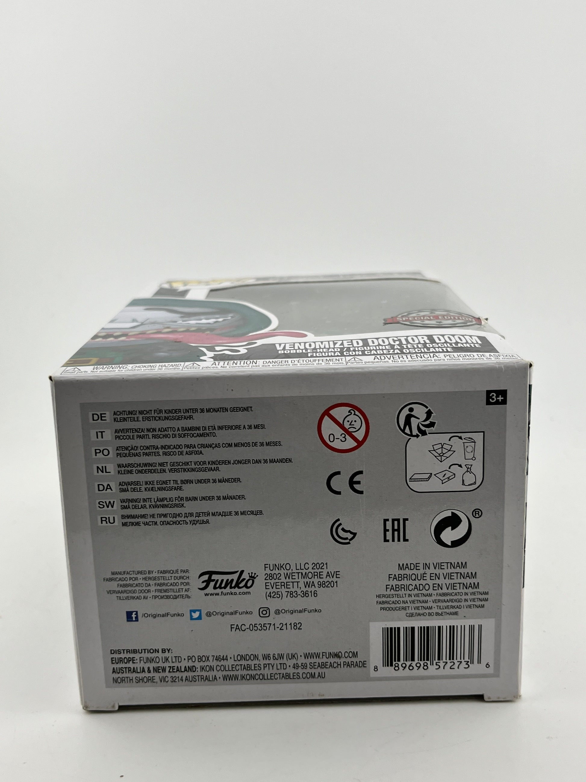 Funko POP! Marvel Venom - Venomized Doctor Doom #916 - Special Edition FRENLY BRICKS - Open 7 Days