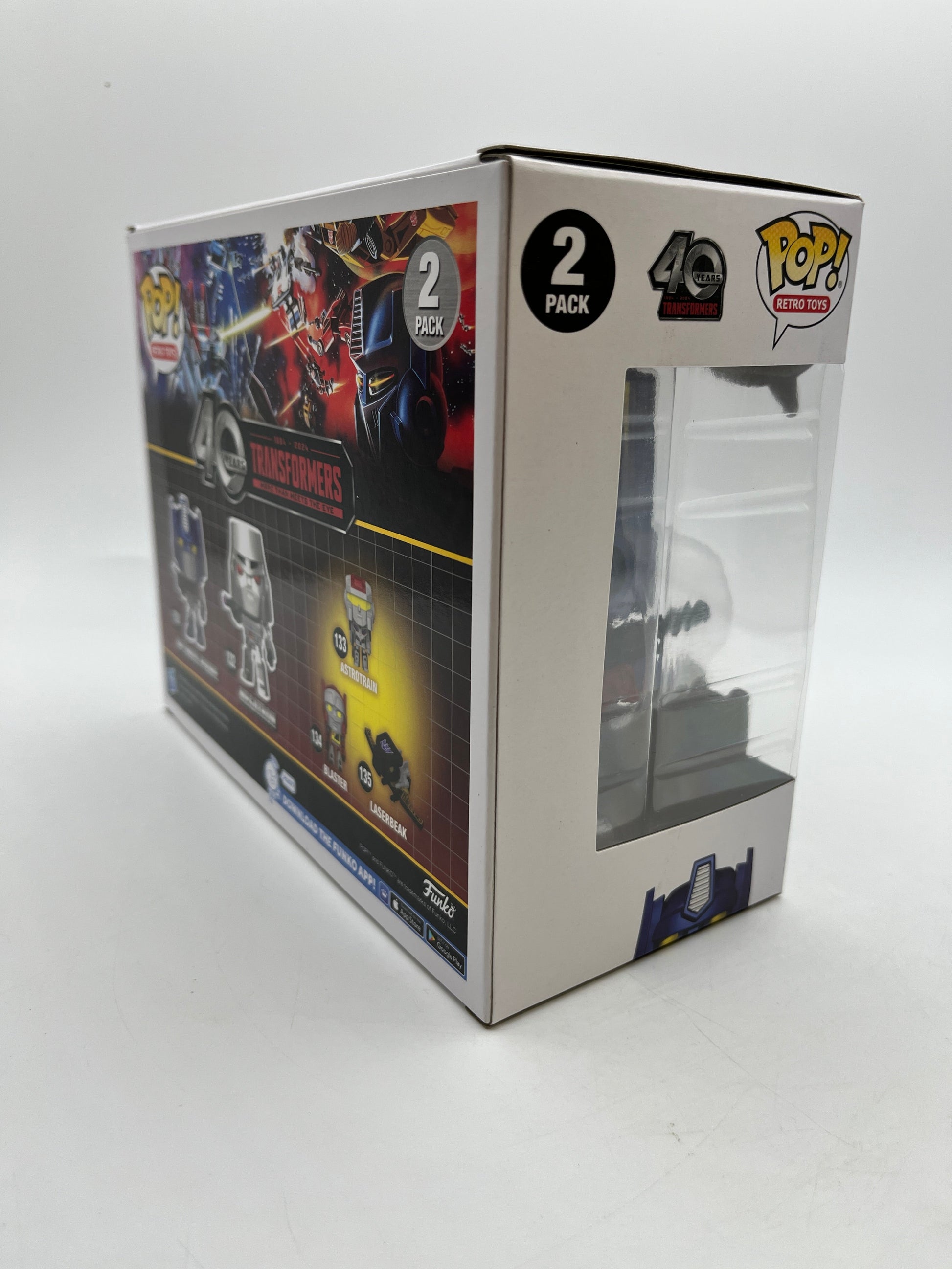 Funko POP! Retro Toys Optimus Prime & Megatron - 40 years Transformers (2 Pack) FRENLY BRICKS - Open 7 Days