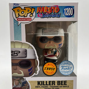 Funko POP! Animation Naruto Shippuden Killer Bee #1200 - Limited Edition Chase FRENLY BRICKS - Open 7 Days
