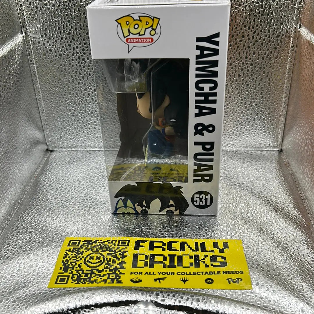 Pop Vinyl Dragon Ball Z 531 Tamcha & Puar FRENLY BRICKS - Open 7 Days