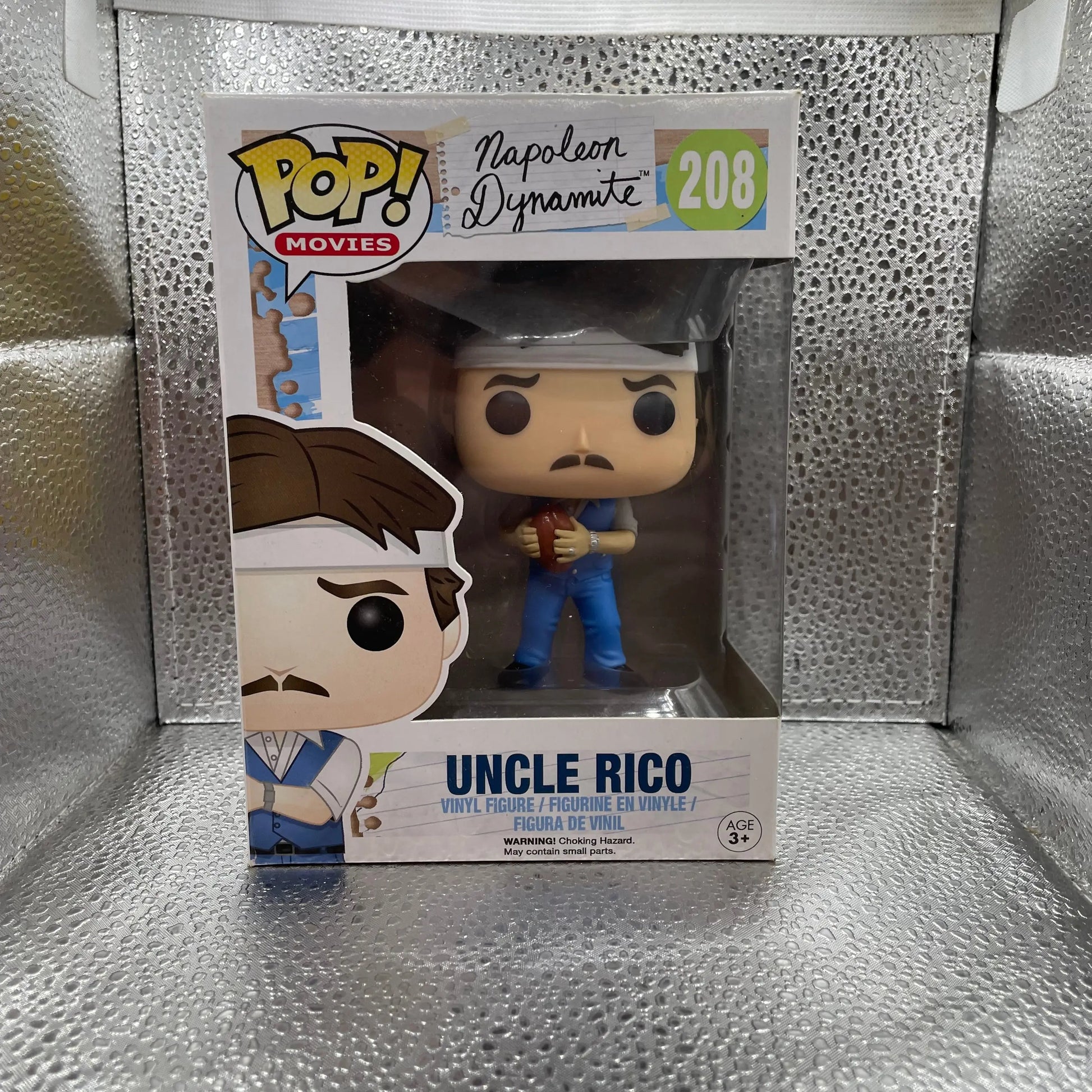 Funko POP! Movies Napoleon Dynamite Uncle Rico #208 Vinyl Figure FRENLY BRICKS - Open 7 Days