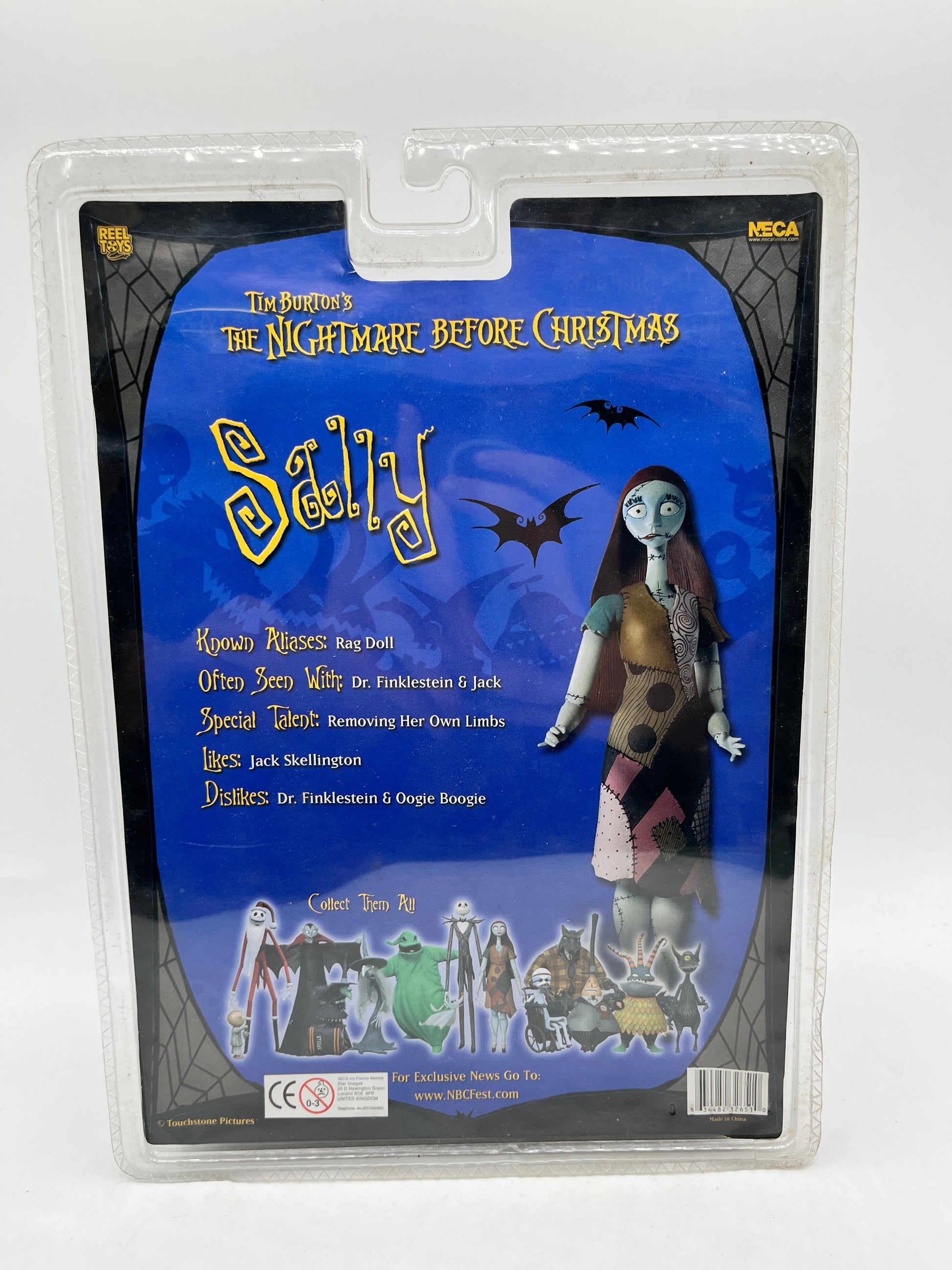 NECA Tim Burton’s The Nightmare Before Christmas - Sally Snow Machine - Sealed FRENLY BRICKS - Open 7 Days