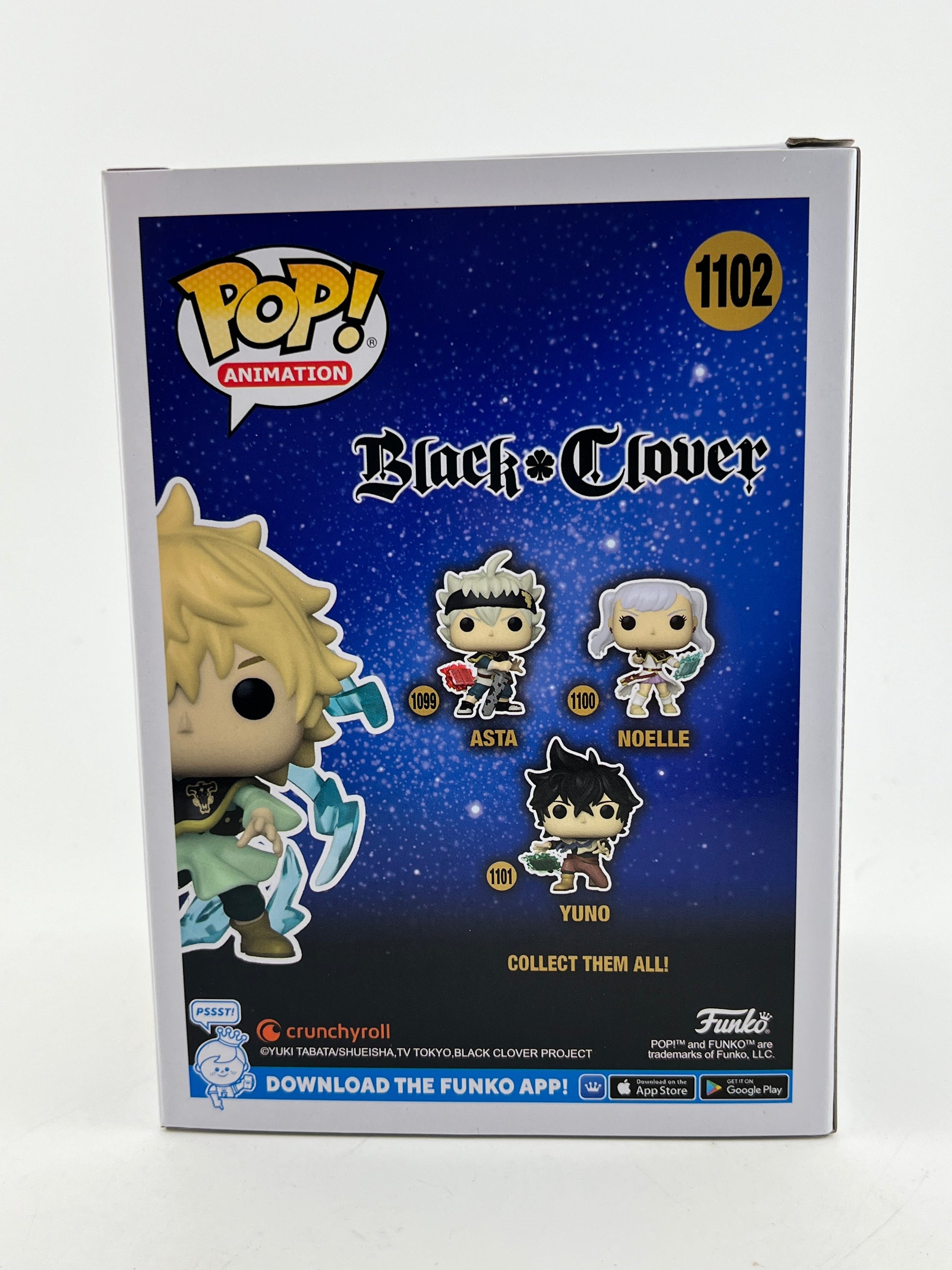 Funko POP! Animation Black Clover - Luck Voltia #1102 - Special Edition - Vinyl Collectable FRENLY BRICKS - Open 7 Days
