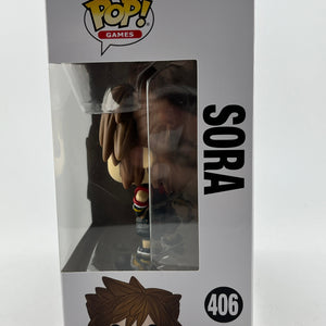 Funko POP! Disney Kingdom Hearts - Sora #406 - Vinyl Collectable FRENLY BRICKS - Open 7 Days