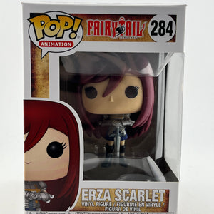 Funko POP! Animation Fairy Tail - Erza Scarlett #284 - Vinyl Collectable FRENLY BRICKS - Open 7 Days