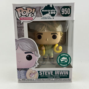 Funko POP! Television Australia Zoo - Steve Irwin #950 - Australia Zoo Exclusive FRENLY BRICKS - Open 7 Days