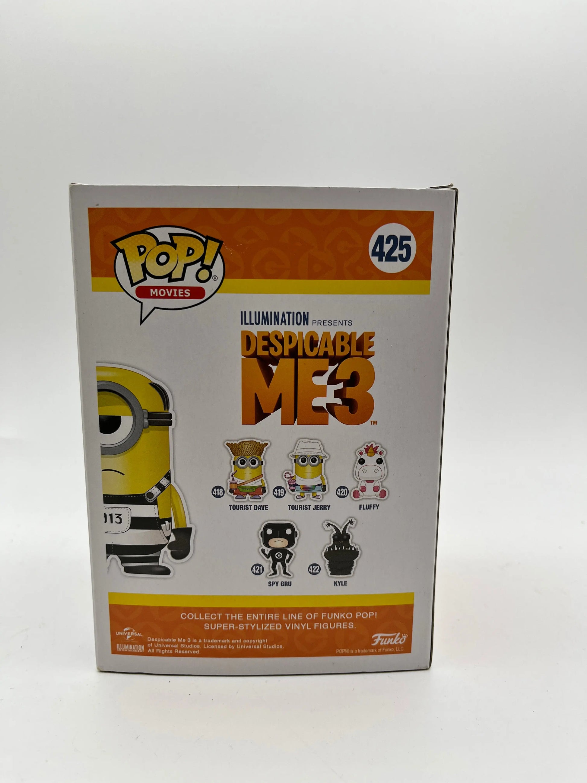 Funko Pop Vinyl Movies Despicable ME3 Jail Time Mel #425 FRENLY BRICKS - Open 7 Days