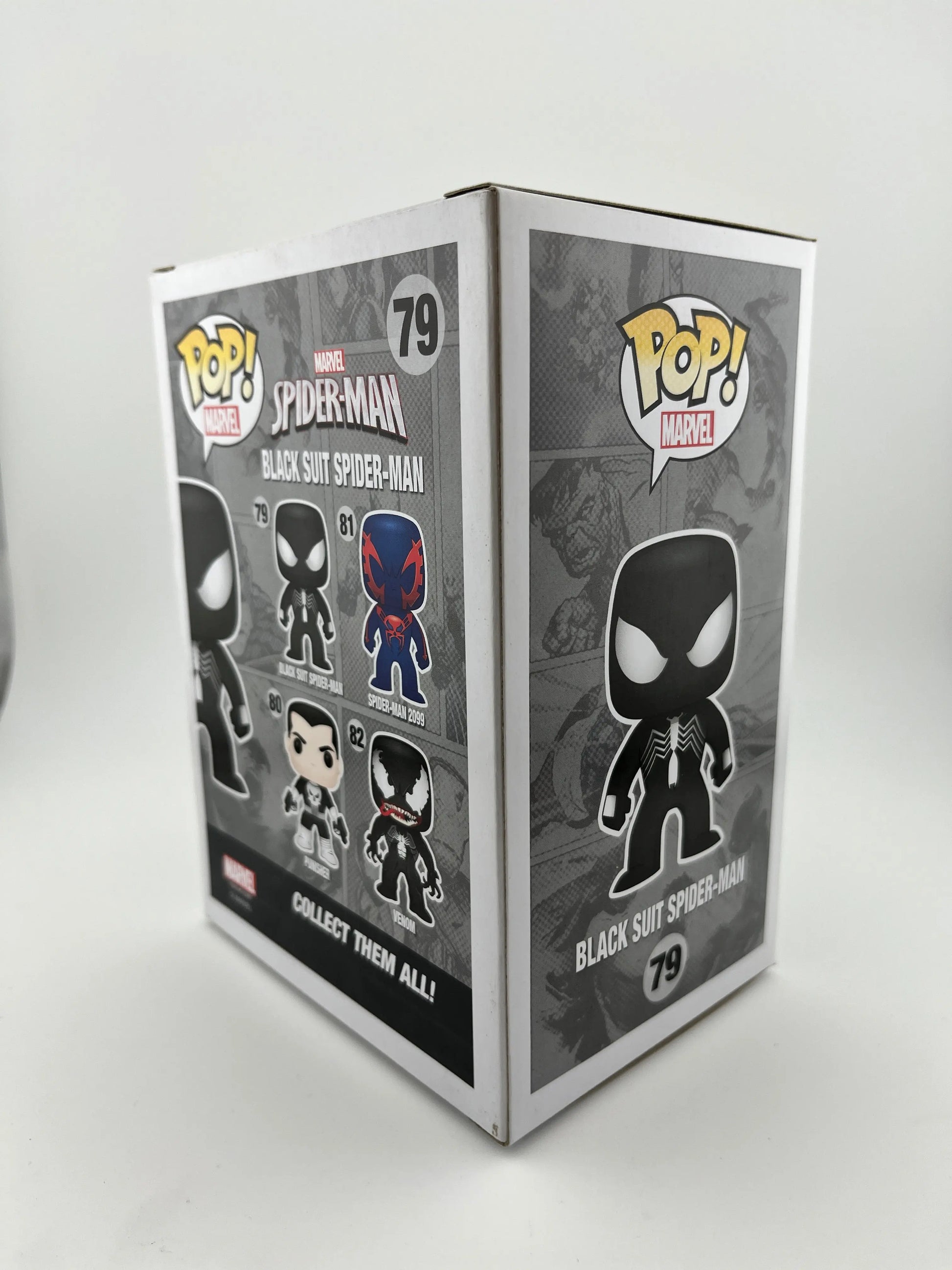 Funko POP! Marvel Spider-Man Black Suit Spider-Man #79 - Vinyl Collectable FRENLY BRICKS - Open 7 Days