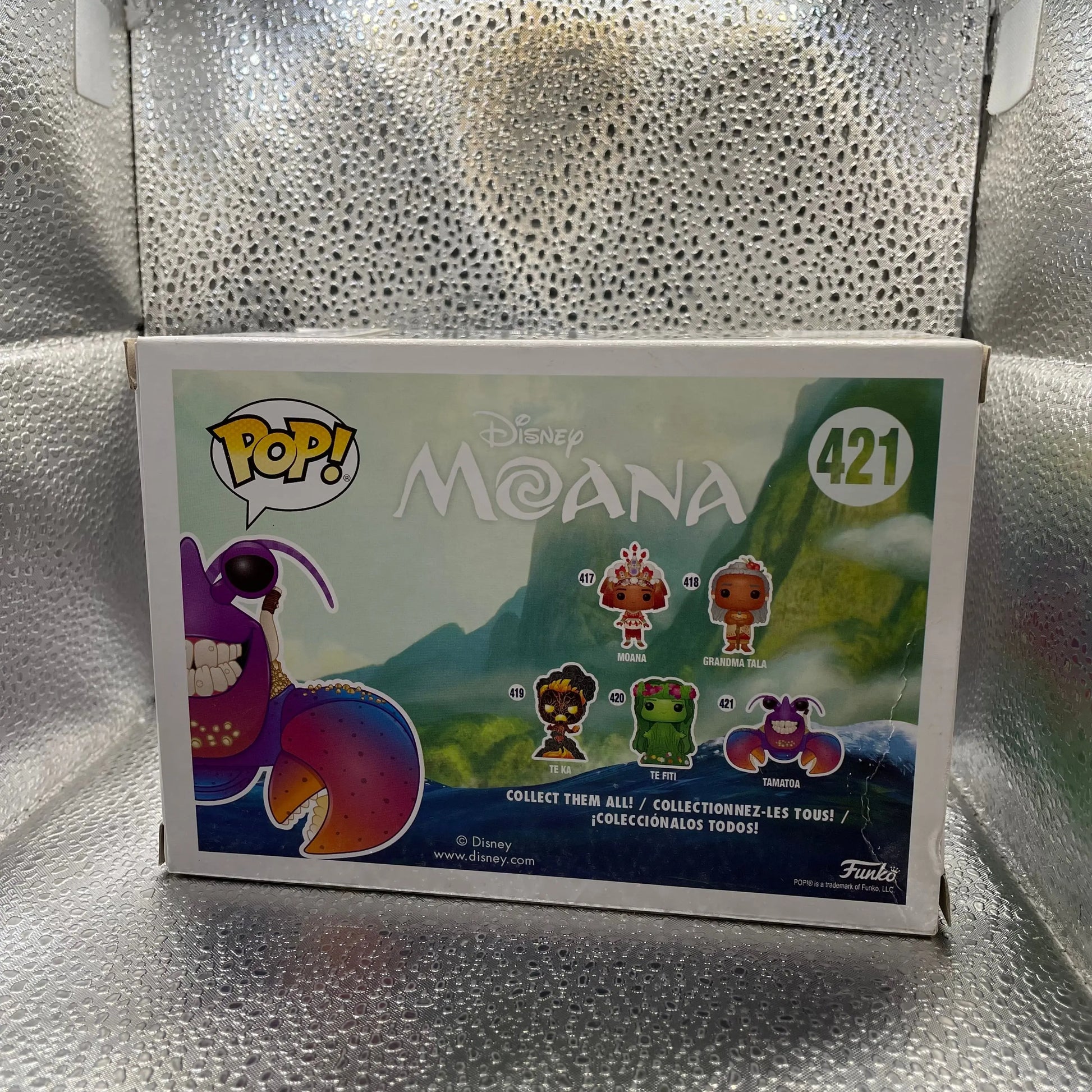 Funko Pop! Disney Tamatoa #421 SDCC GITD Exclusive Limited 2018 Summer Convention FRENLY BRICKS - Open 7 Days