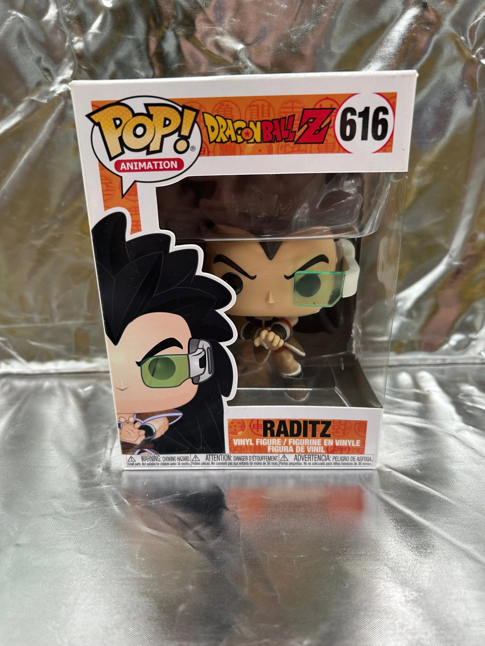 Funko Pop Vinyl #616 Raditz FRENLY BRICKS - Open 7 Days