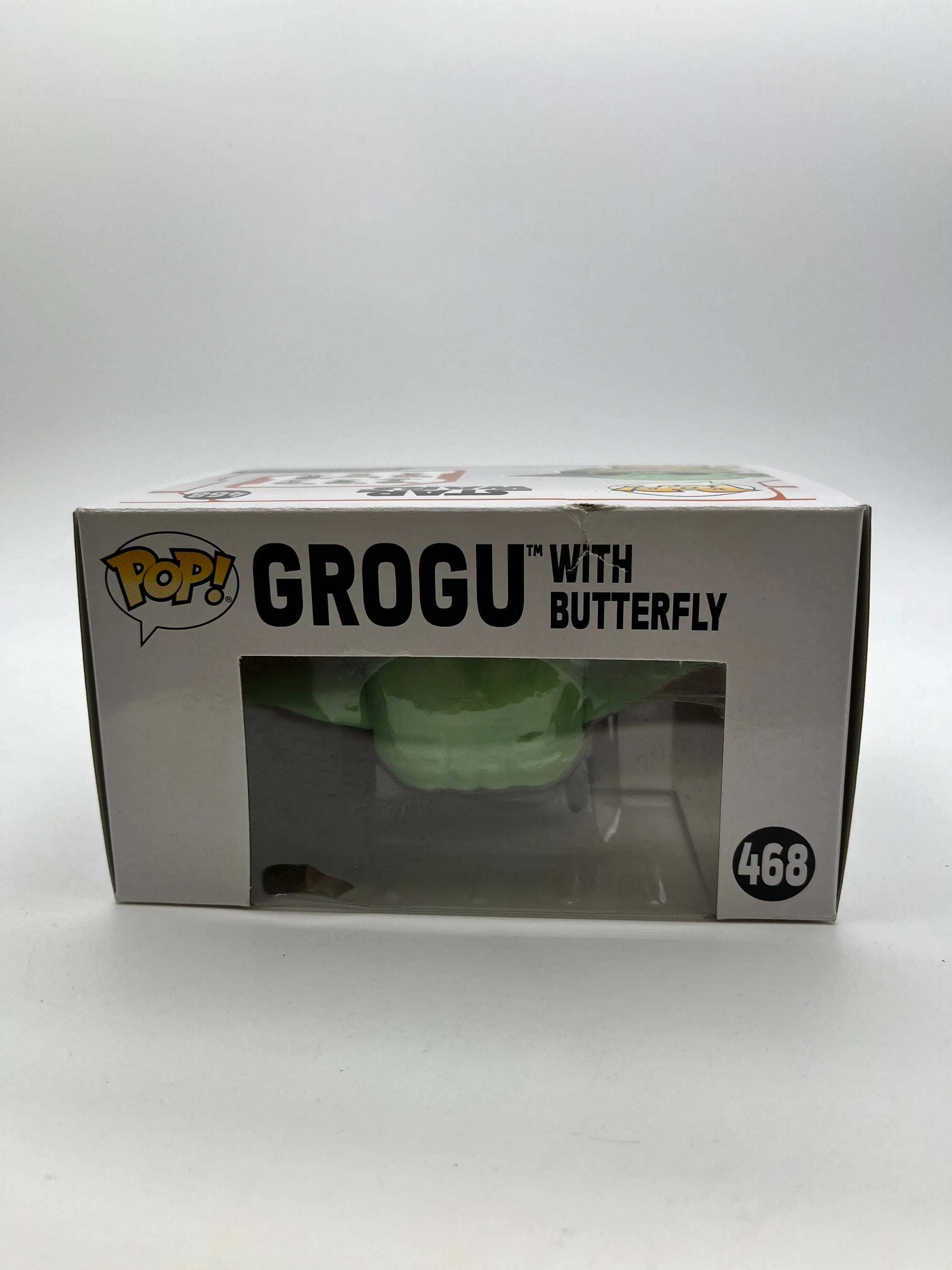 Funko POP! Star Wars The Mandalorian Grogu With Butterfly #468 FRENLY BRICKS - Open 7 Days