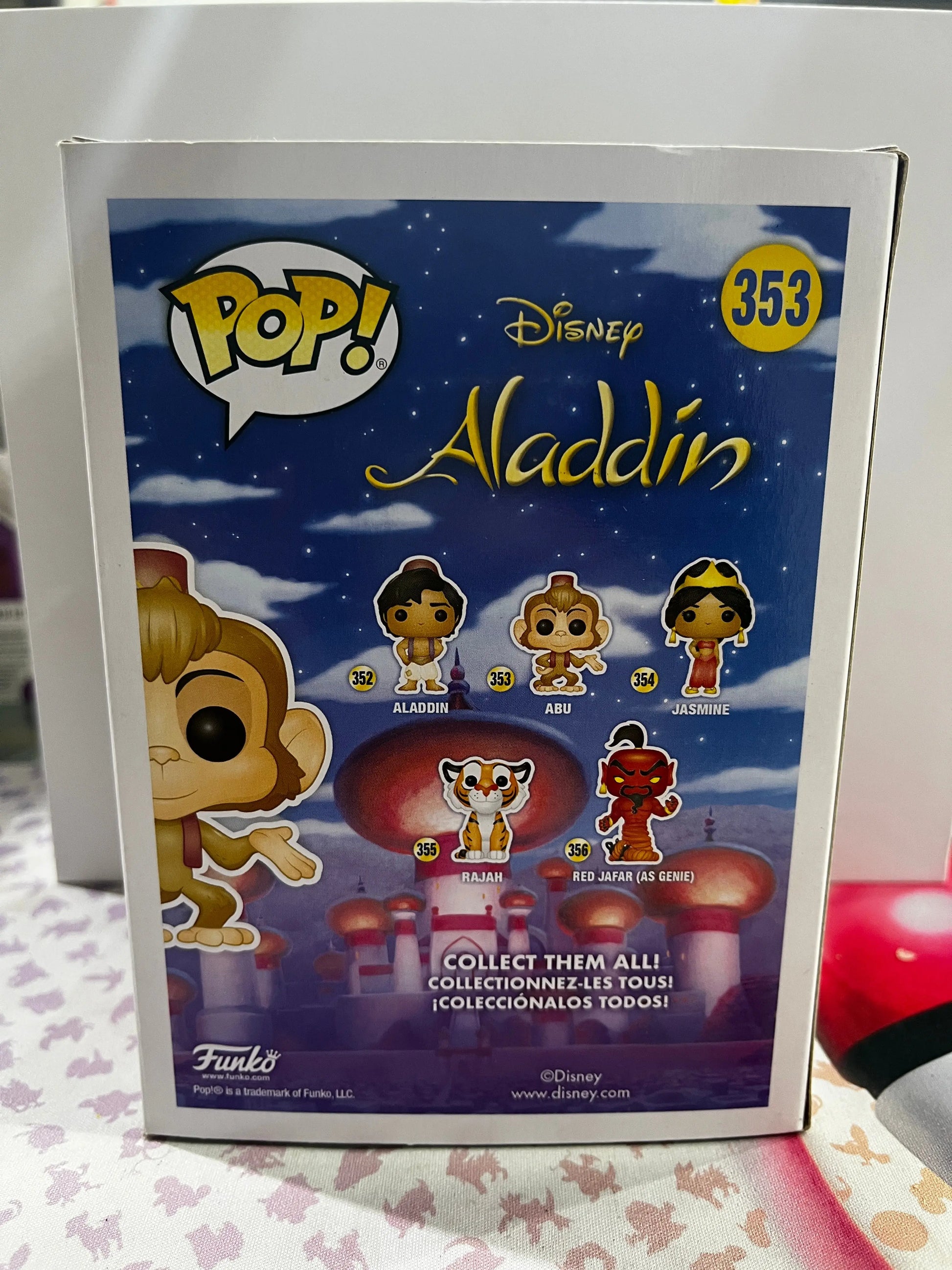 FUNKO Pop Vinyl Disney Abu #353 FRENLY BRICKS - Open 7 Days