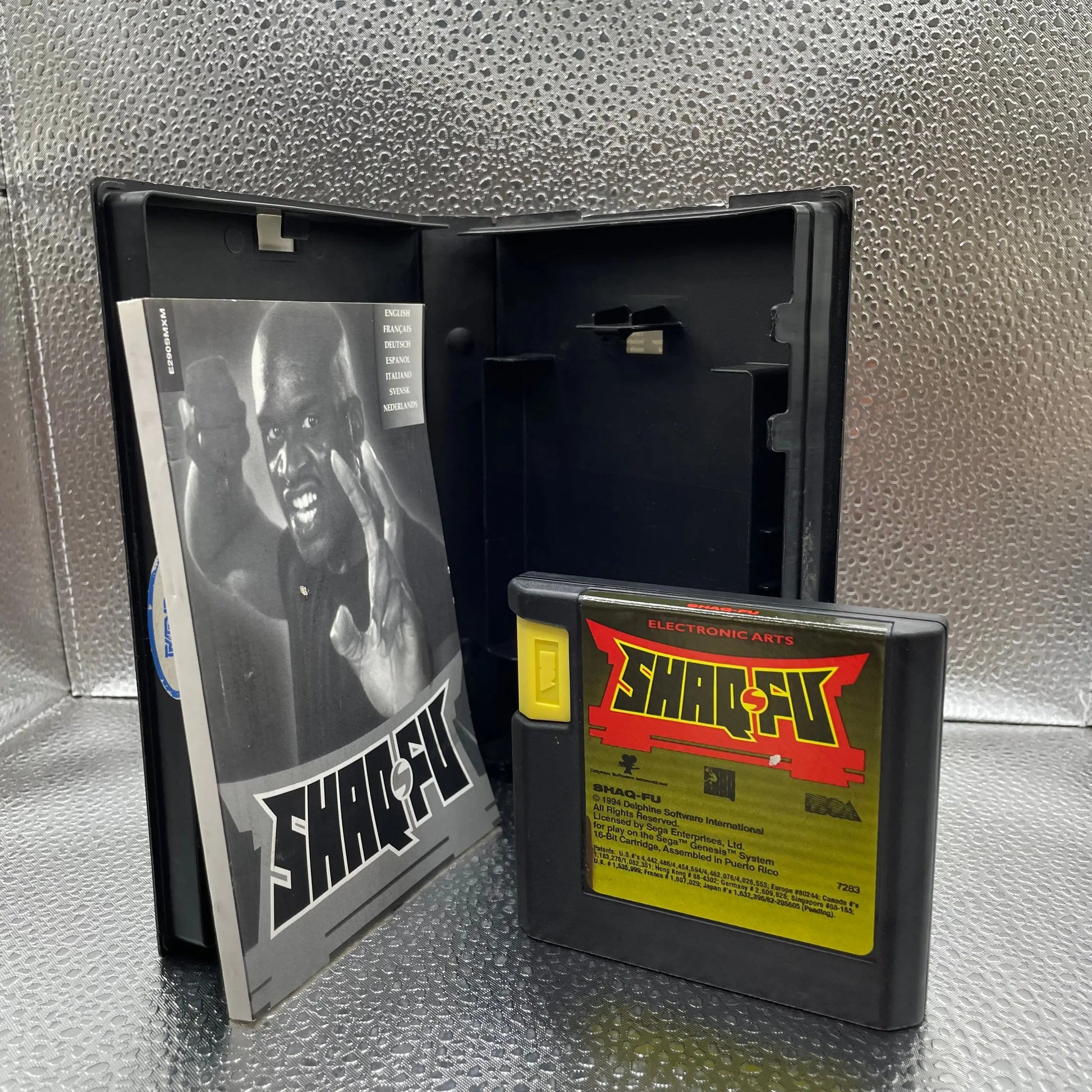 Shaq Fu NBA Player Sega Mega Drive Game PAL CIB Tested & Working FRENLY BRICKS - Open 7 Days