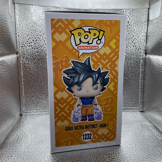 Funko POP! Vinyl Dragonball Super #1232 Goku (Ultra Instinct -Sign-) NYCC 2022 FRENLY BRICKS - Open 7 Days