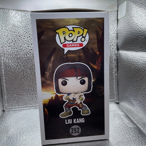 Funko Pop! Games Mortal Kombat X - Liu Kang Vinyl Figure #252 FRENLY BRICKS - Open 7 Days