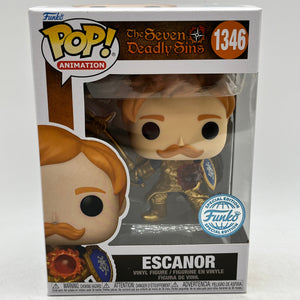 Funko POP! Animation The Seven Deadly Sins - Escanor #1346 - Special Edition FRENLY BRICKS - Open 7 Days