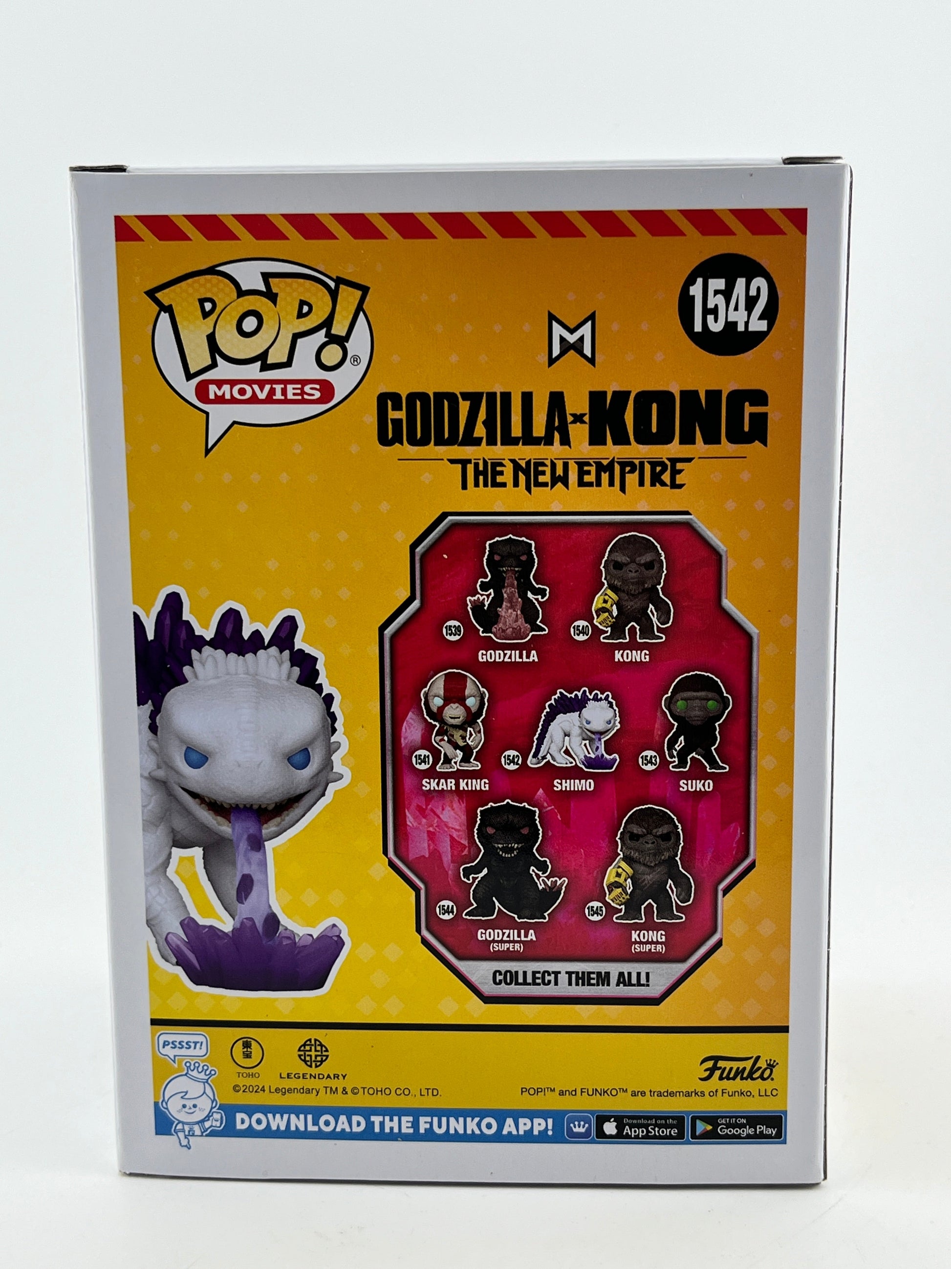 Funko POP! Movies Godzilla X Kong The New Empire - Shimo #1542 - Vinyl Collectable FRENLY BRICKS - Open 7 Days