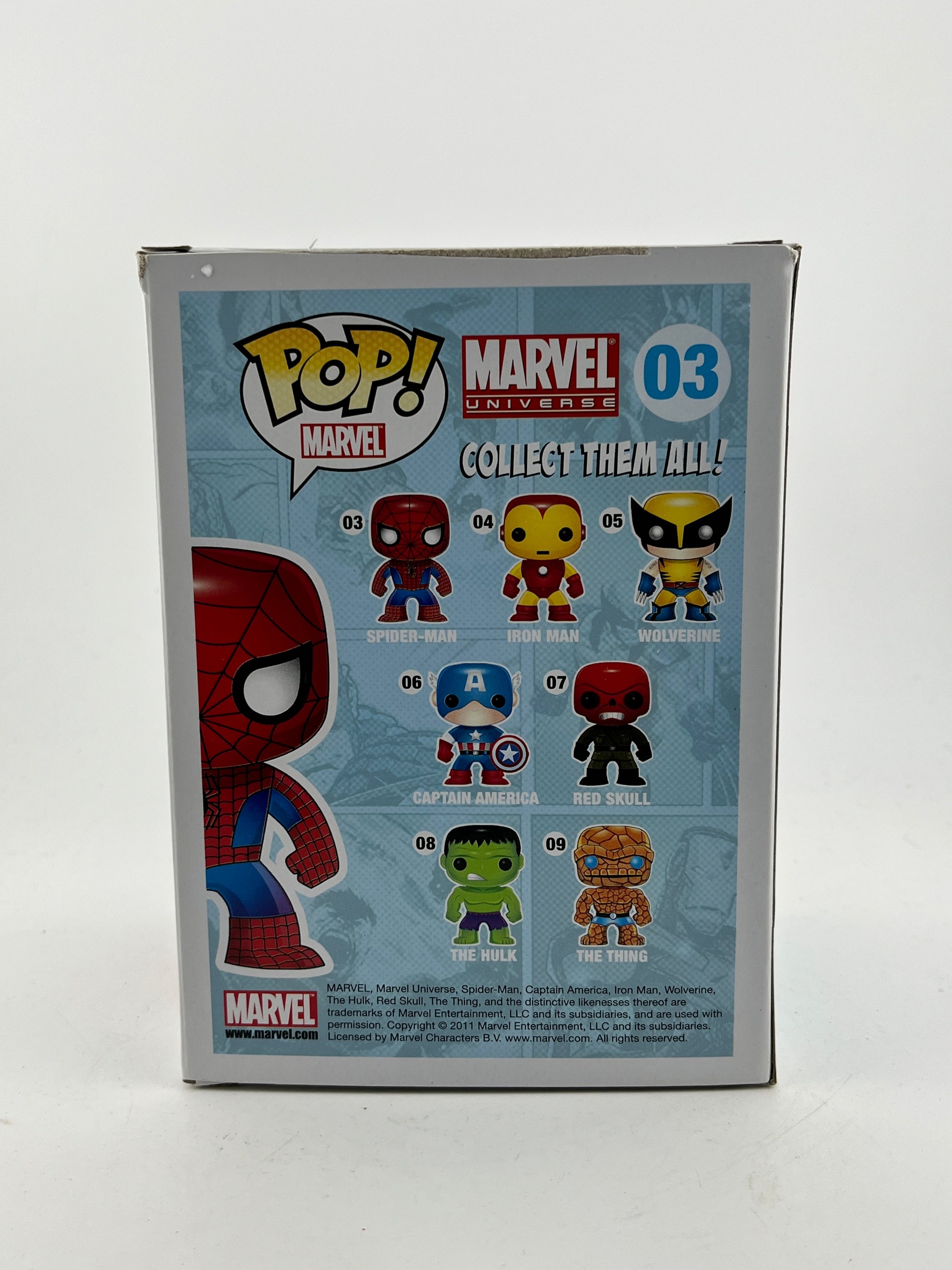 Funko POP! Marvel - Spider-Man #03 - Good Condition - Vinyl Collectable FRENLY BRICKS - Open 7 Days