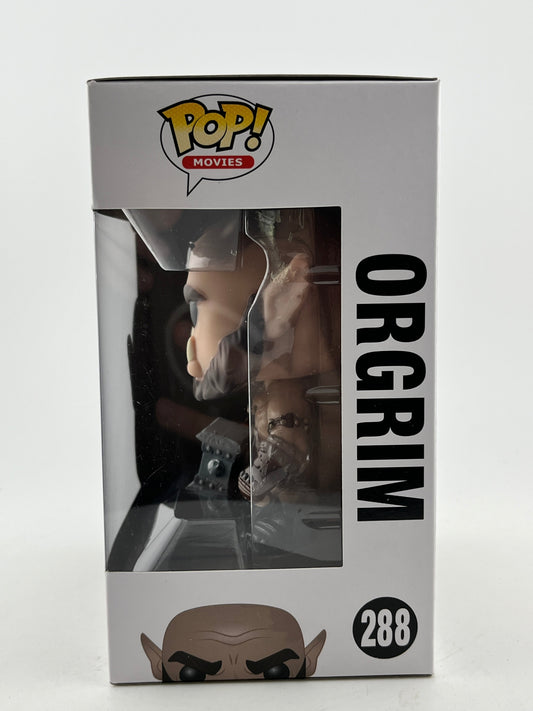 Funko POP! Movies Warcraft - Orgrim #288 - Vinyl Collectable FRENLY BRICKS - Open 7 Days