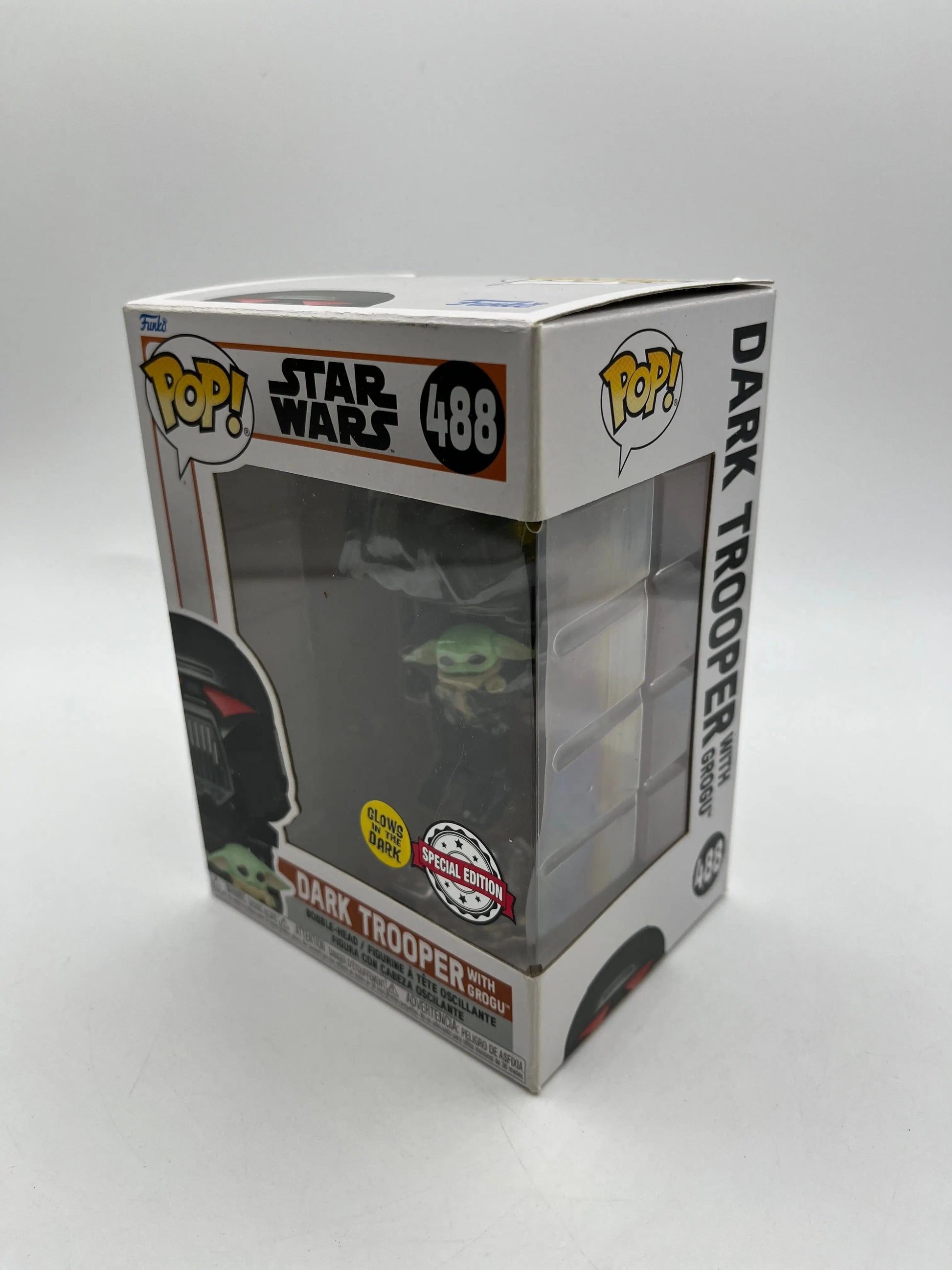 Funko POP! Star Wars Dark Trooper With Grogu #488 Special Edition FRENLY BRICKS - Open 7 Days