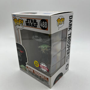 Funko POP! Star Wars Dark Trooper With Grogu #488 Special Edition FRENLY BRICKS - Open 7 Days