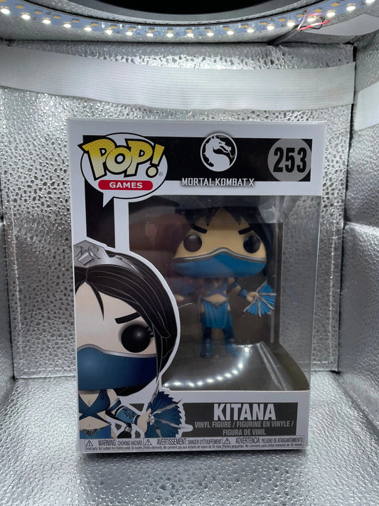 Mortal Kombat X #253 Kitana Funko Pop! Games Vinyl Figure New in Box P/P FRENLY BRICKS - Open 7 Days