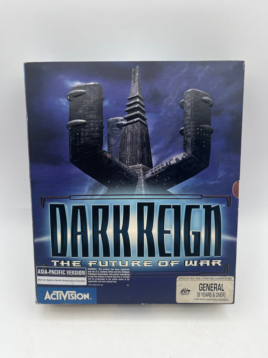 Dark Reign The Future Of War Big Box PC Game 1997 Activision +combinedshipping FRENLY BRICKS - Open 7 Days