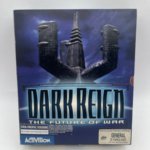 Dark Reign The Future Of War Big Box PC Game 1997 Activision +combinedshipping FRENLY BRICKS - Open 7 Days