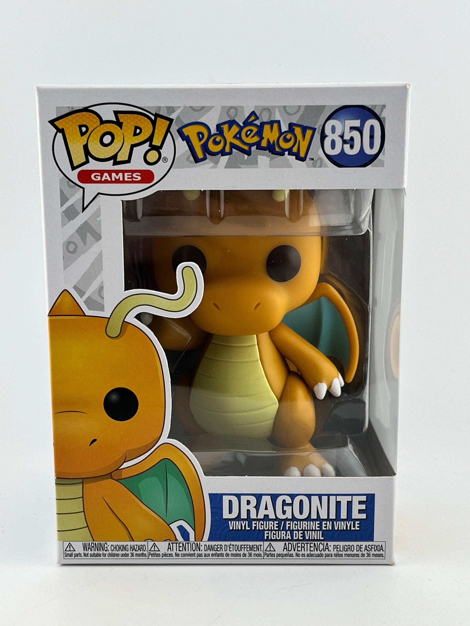 Funko POP! Games Pokémon - Dragonite #850 - Vinyl Collectable FRENLY BRICKS - Open 7 Days