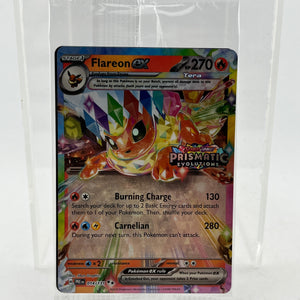 Pokémon Flareon EX 014/131 - Prismatic Evolution Scarlet & Violet FRENLY BRICKS - Open 7 Days