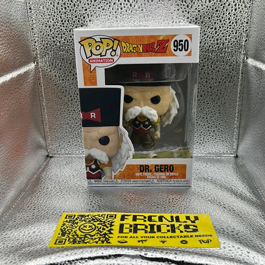 Pop Vinyl Dragon Z 950 Dr.Gero FRENLY BRICKS - Open 7 Days