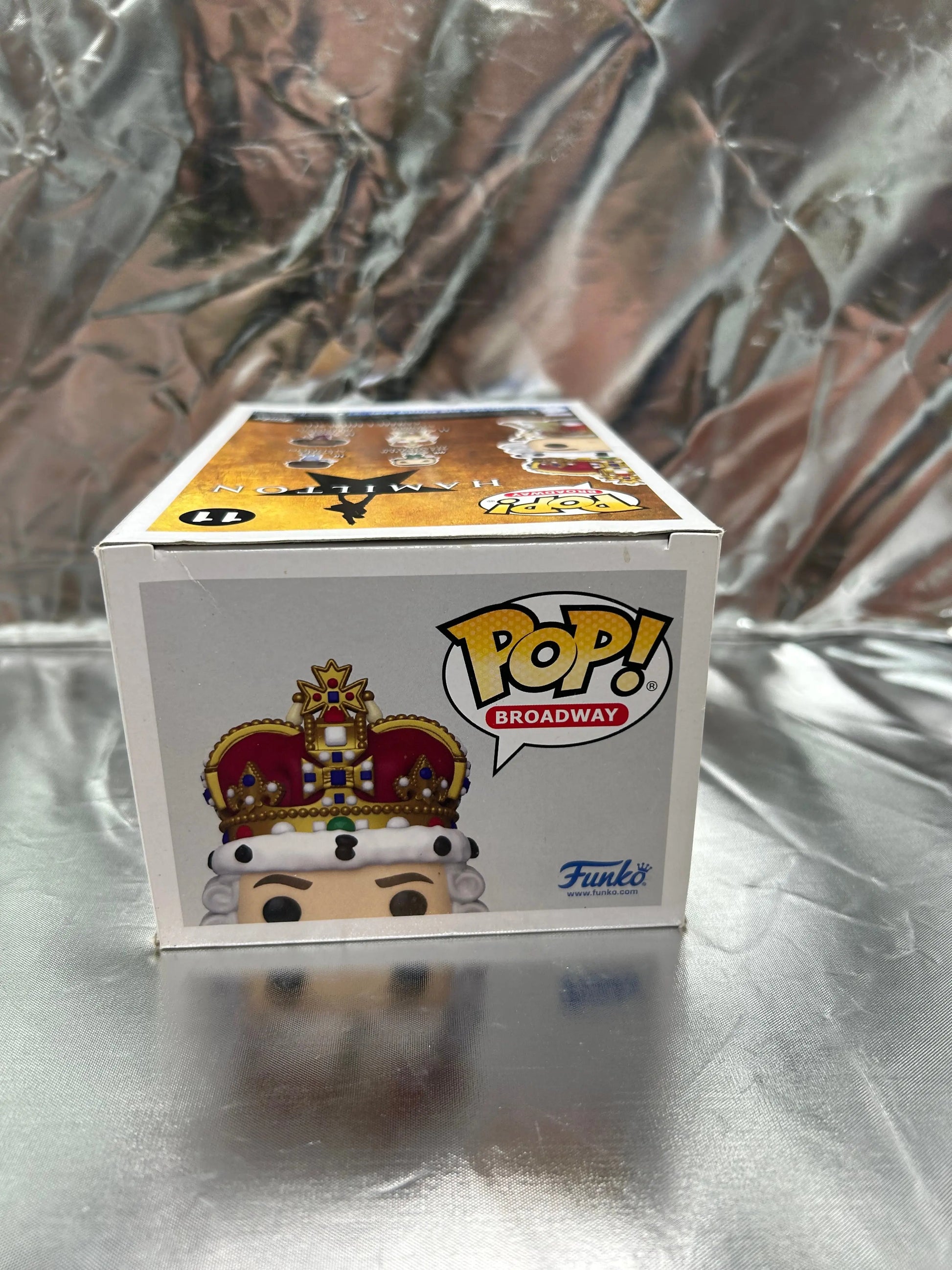 Funko POP Broadway - Hamilton - King George #11 FRENLY BRICKS - Open 7 Days