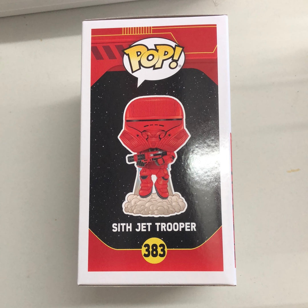 Funko Pop Sith Jet Trooper Star Wars #383 2020 Summer Convention FRENLY BRICKS - Open 7 Days