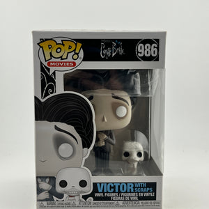 Funko POP! Movies Corpse Bride - Victor With Scraps #986 - Vinyl Collectable FRENLY BRICKS - Open 7 Days