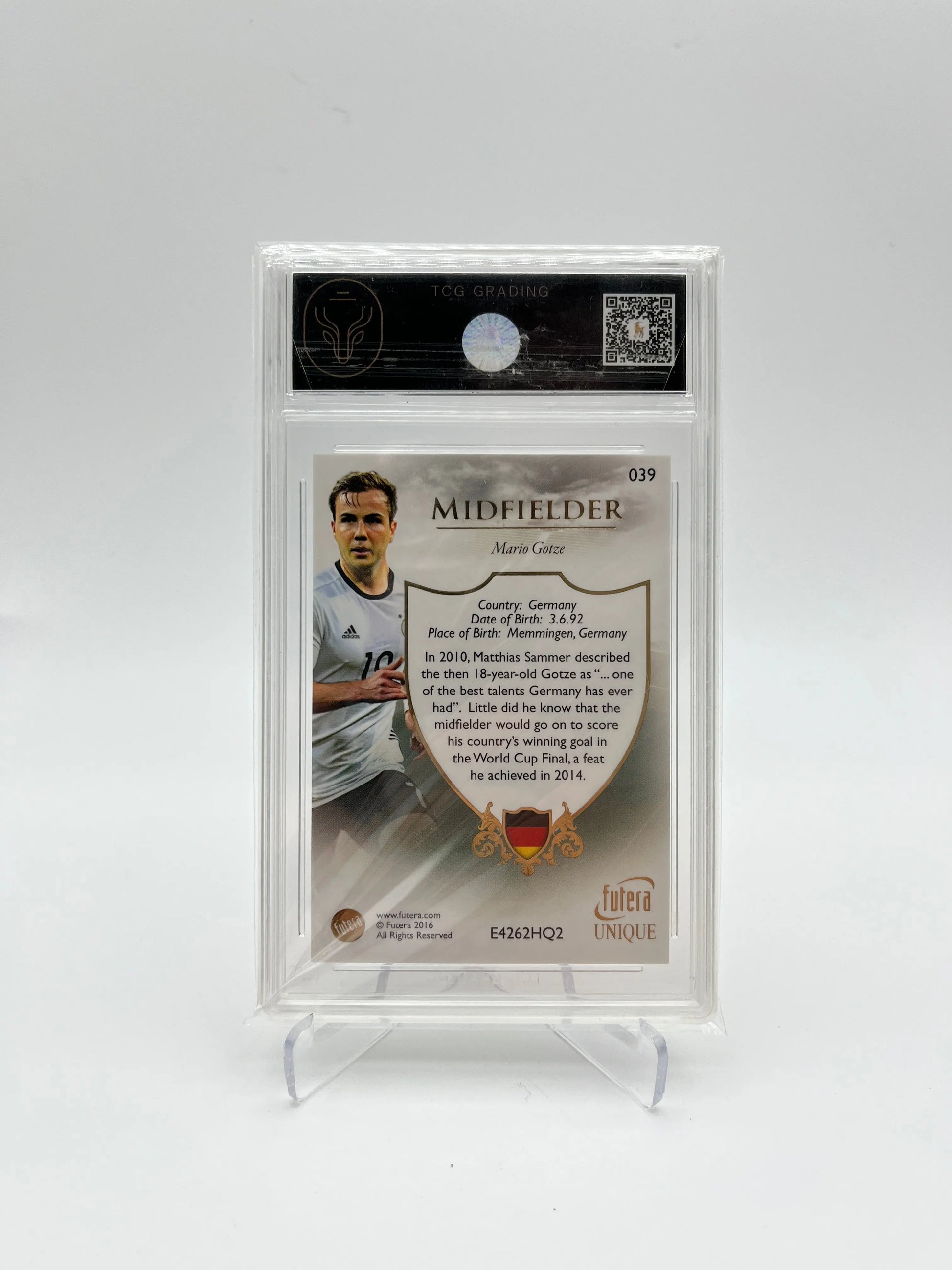 Graded Soccer Cards Lot x4 - Aguero, Gotze, Martinelli FRENLY BRICKS - Open 7 Days