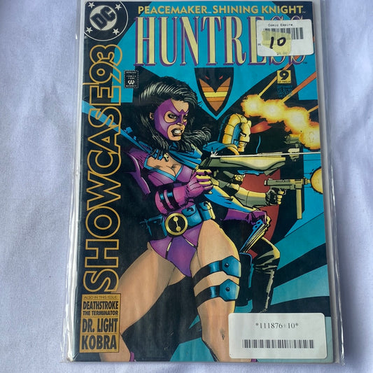 DC COMICS SHOWCASE ‘93 : HUNTRESS with peacemaker and shining knight #9 September 1993 FRENLY BRICKS - Open 7 Days