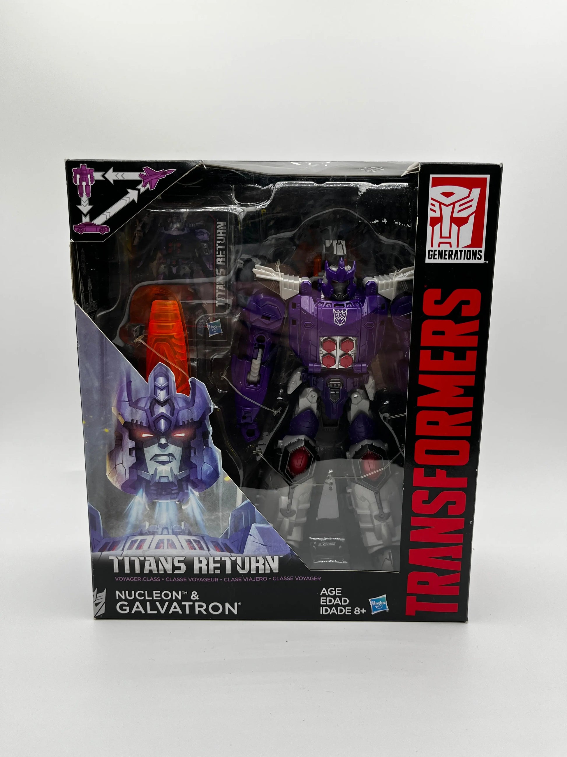 Transformers Titans Return Voyager Class Nucleon & Galvatron FRENLY BRICKS - Open 7 Days